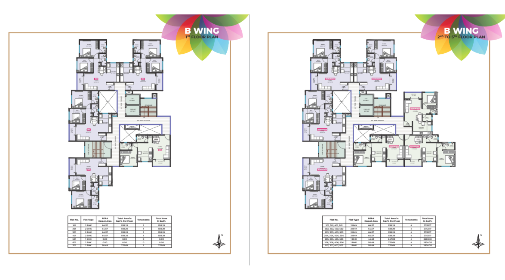 Platinum-Citylights-Typical-Floor-Plan-Wing-B